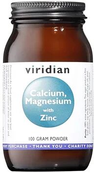 VIRIDIAN Calcio Magnesio Zinc con Vitamina C Polvo 100g