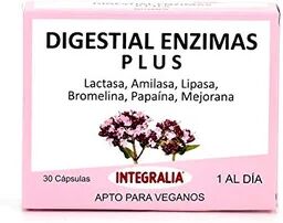 INTEGRALIA Digestial Enzimas Plus 30caps