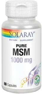 SOLARAY MSM Pure 1000mg 60caps