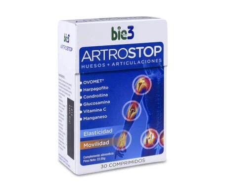 Bio3 ArtroStop Huesos y Articulaciones 30Comp