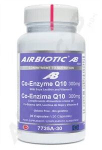 DIETETICA ADULT Airbiotic Coenzima Q10 300 Mg 30 Capsulas