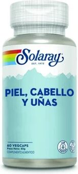 SOLARAY Piel Cabello y Uñas 60caps