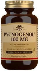 Solgar Pycnogenol 100mg Extracto de Corteza de Pino 30vcaps