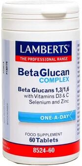 Lamberts Complejo de Beta Glucanos 60comp