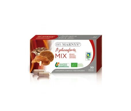 Marnys B-glucanforte Mix de Setas BIO 30caps