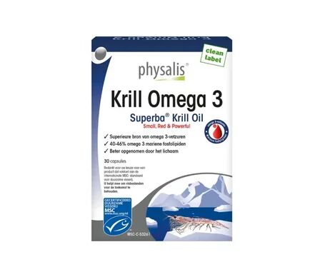 PHYSALIS Krill Omega 3 60caps