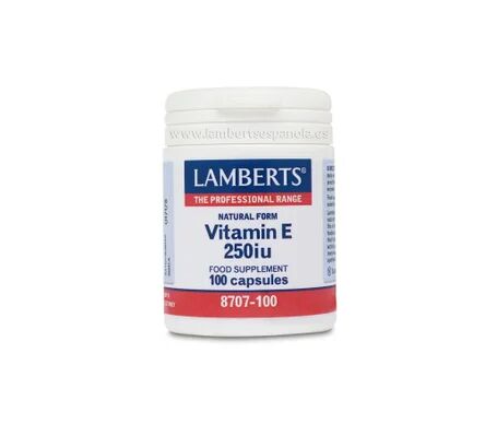 Lamberts Vitamina E 250ui 100cáps