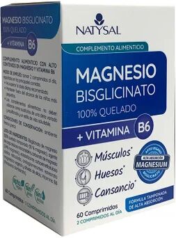 Natysal Magnesio + Vitamina B6 700Mg 60caps