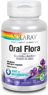 SOLARAY Oral FLora con SambuActin 30comp