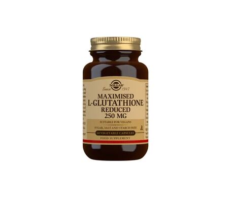 Solgar L-Glutatión Reducido 250mg 60caps