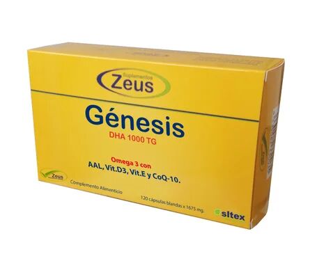Suplementos Zeus Zeus Génesis DHA TG 1000 30caps