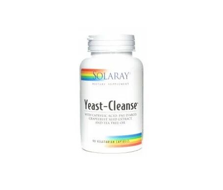 SOLARAY Yeast Cleanse 90cáps