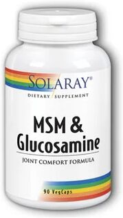 SOLARAY Msm Glucosamina 60 Cap