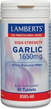 Lamberts Ajo 1650mg 60 Tableta