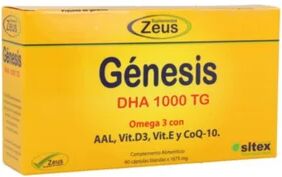 Suplementos Zeus Zeus Génesis DHA TG 1000 60caps