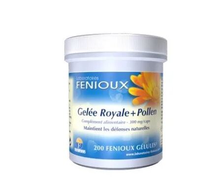 FENIOUX Gelee Royale Jalea Real + Polen 200caps