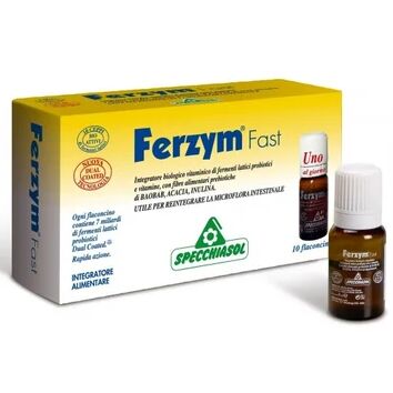 Specchiasol Ferzym Fast 10 Ampollas