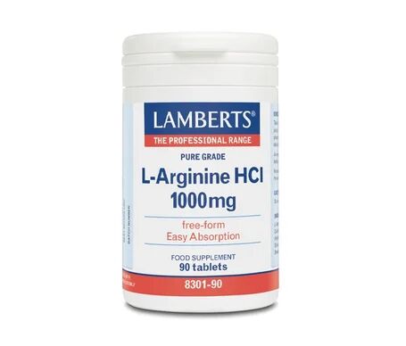 Lamberts L-Arginina Hci 1000mg 90comp