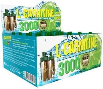 Gold Nutrition L Carnitina 3000 mg 20 Viales