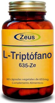 Suplementos Zeus Zeus L-Triptófano 635-Ze 90caps