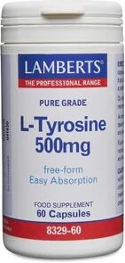 Lamberts Tirosina 500 Mg 60 Cap