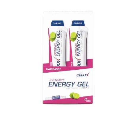 Etixx Isotonic Energy Gel Lima 12uds