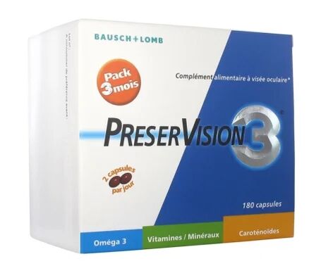 BAUSCH & LOMB PreserVision 3® 180caps