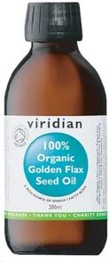 VIRIDIAN 100% Aceite de Lino Dorado Bio 200ml