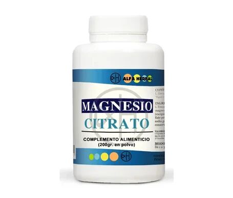Alfa Herbal Magnesio Citrato Polvo 200g