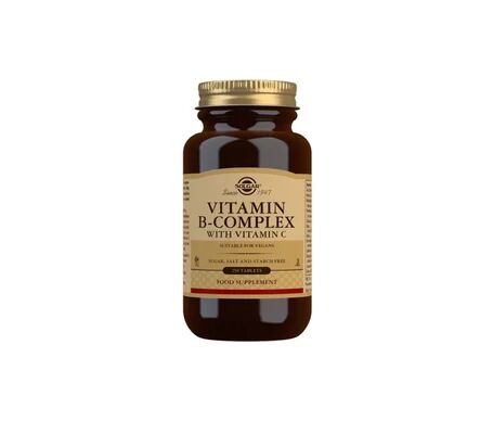 Solgar Vitamina B-Complex con Vitamina C 250comp