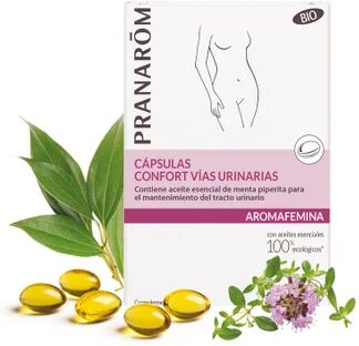 Pranarôm Aromafemina Cápsulas Confort Vías Urinarias BIO 30caps