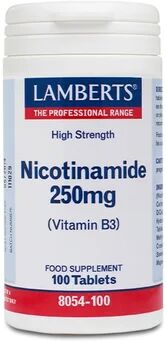 Lamberts Nicotinamida 250mg Vitamina B3