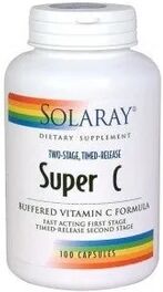 SOLARAY Super C 100cáps vegetales