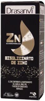 Drasanvi Mineral Bisglicinato de Zinc 90comp