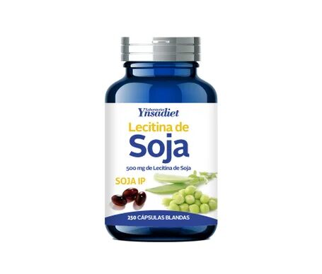 Ynsadiet Lecitina de Soja 500mg 250 perlas