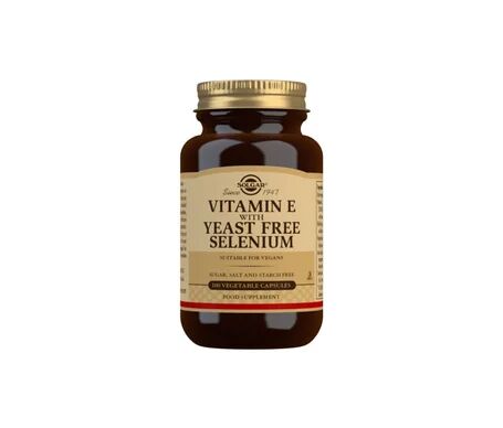 Solgar Vitamina E con Selenio 100vcaps