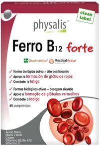 PHYSALIS Ferro B12 Forte 45comps