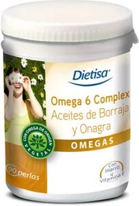 DIETISA Omega 6 Complex Aceite de Borraja y Onagra 90 Perlas