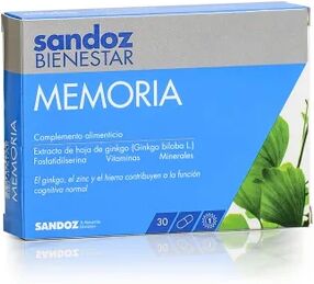 SANDOZ BIENESTAR Memoria 30cáps