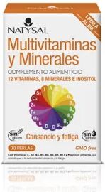 Natysal Multivitaminico Mineral 30 cápsulas