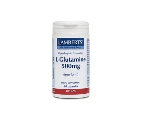 Lamberts L Glutamina 500 Mg90 Cap