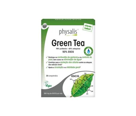 PHYSALIS Green Tea Vegan 30caps