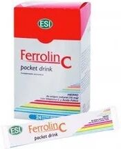 ESI Trepat Diet Ferrolin C Pocket Drink 24 sobres