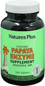 NaturesPlus Papaya Enzyme 360comp