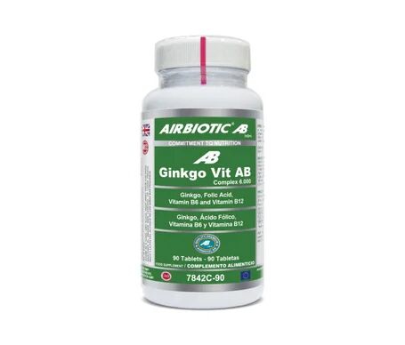 Airbiotic Ginkgo-vit Ab Complex 6.000 90 Tabletas