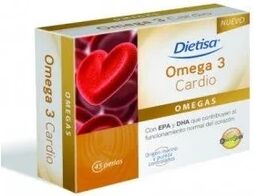 DIETISA Omega 3 Cardio 45 perlas