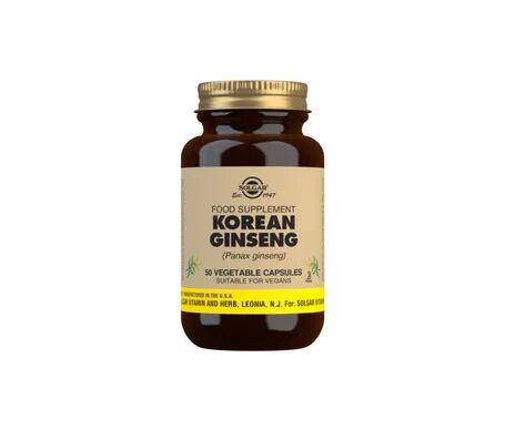 Solgar Ginseng Coreano 50vcaps