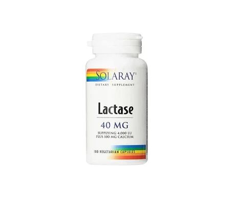 SOLARAY Lactase 40mg 4000FCC 100caps