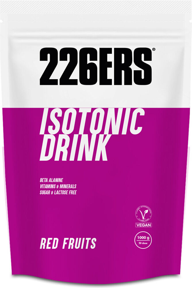 226ers isotonic drink 1kg red fruits hidratación Rojo (UNICA)