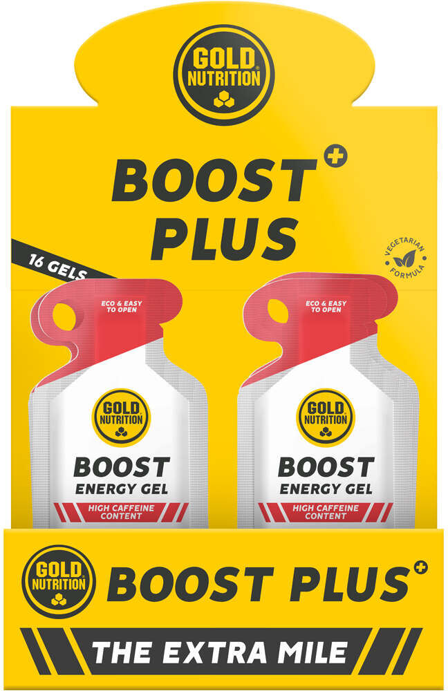 Gold Nutrition boost plus gel 40g energía instantánea  (UNICA)